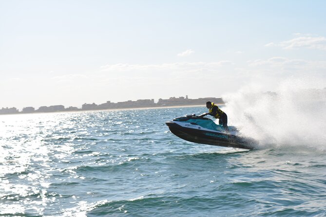 1 Hour Jet Ski Experience in Isla Canela - Passing Under the Spain-Portugal Bridge: The Border Moment