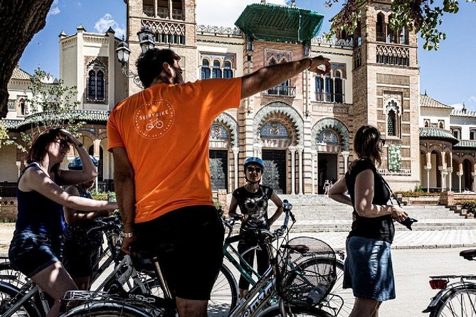 12 o'Clock - Bike & Tapas Tour Seville - Real Alcázar exterior and Moorish-to-Gothic mix