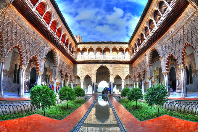 Alcazar Seville Tickets I Tour I Official Guide I Skip the Line - Entering through the Lyon’s Door and following the Real Alcázar route