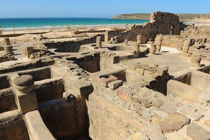 Baelo Claudia and Tarifa - Baelo Claudia: Roman ruins with the ocean in the background