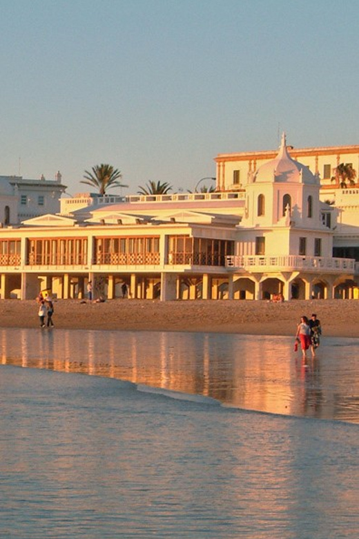 Cadiz Full-Day Guided Excursion from Seville - Gran Teatro Falla and Plaza de España: where Carnival and civic pride meet