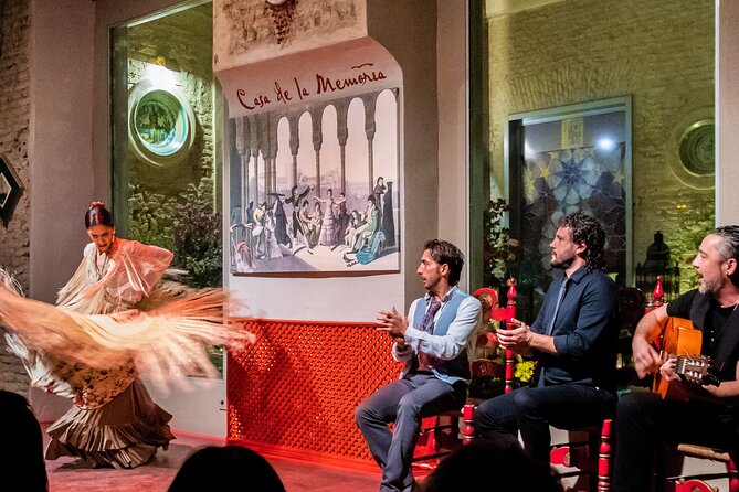 Flamenco Evening Show at Casa de la Memoria Ticket - Two Start Times in Seville: 18:00 vs 22:30