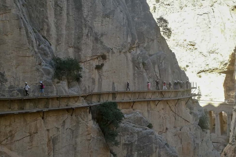 From Seville: Caminito del Rey Hike Day Trip - Inside the Caminito: safety, the suspended bridge, and cliff-side views