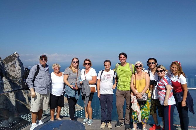 Gibraltar Day Trip from Seville + Rock Tour - Upper Rock Nature Reserve: macaques and real Strait-of-Gibraltar views