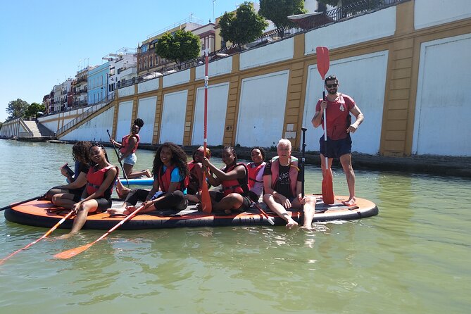 Gigant paddle surf in Seville - Triana Dock Break: Soft Drink, Legs Reset, Real Atmosphere