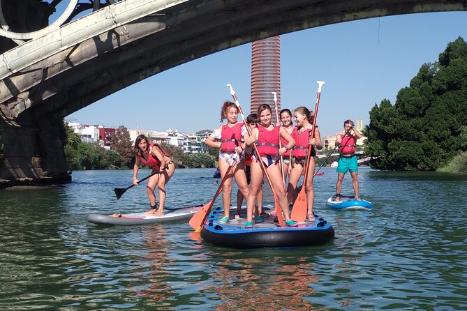 Gigant paddle surf in Seville - Plaza de Armas to the River: What the Start Feels Like