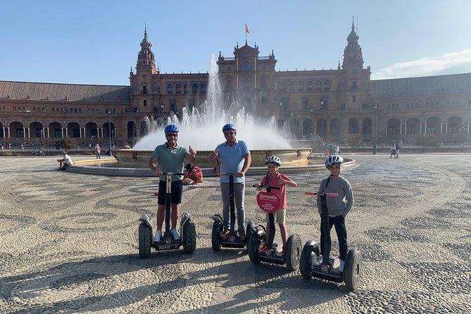 Guided Monumental Route Segway Tour in Seville - Stop 3: Parque de María Luisa as your pace reset