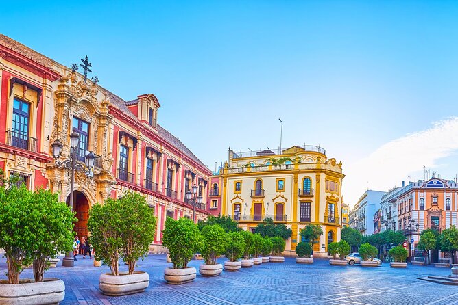Guided Premium eBike Tour Sevilla | native speakers EN • DE • FR - Huevo de Colón and Basilica de la Macarena: monuments with meaning