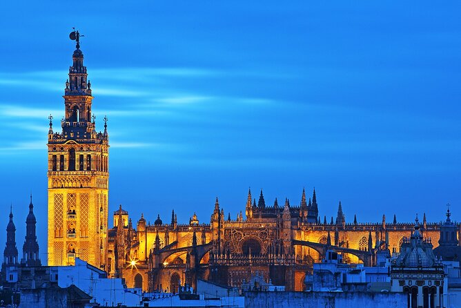 Guided Premium eBike Tour Sevilla | native speakers EN • DE • FR - Setas de Sevilla, Plaza de San Francisco, and the Giralda viewpoint plan