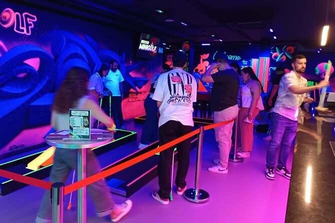Indoor 18-Hole UV Glow Minigolf Adventure in the Heart of Seville - Where You Meet and When You Can Play