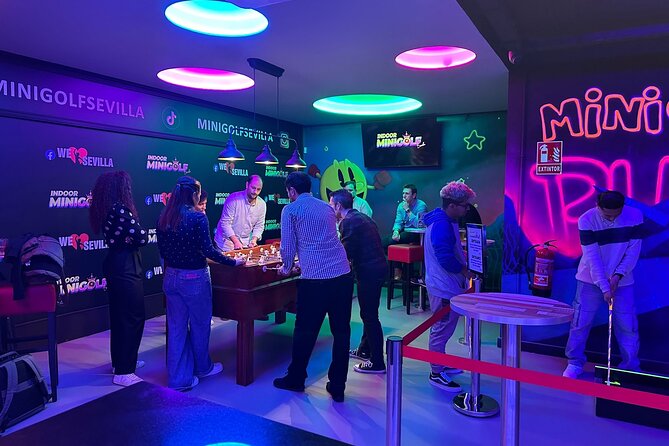 Indoor 18-Hole UV Glow Minigolf Adventure in the Heart of Seville - Tips to Make Your Round Go Smoothly