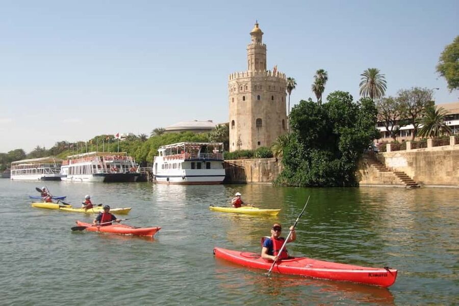 KayakTour or Rental+Premium Gear+QuickIntroCourse+Help - Torre del Oro Views: The Monument Stop You Won’t Get From the Pavement