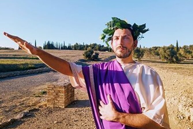 Private Theatrical Journey with Roman Emperor in Italica - Stop 2: Itálica Amphitheatre—built for 25,000 and used for legends
