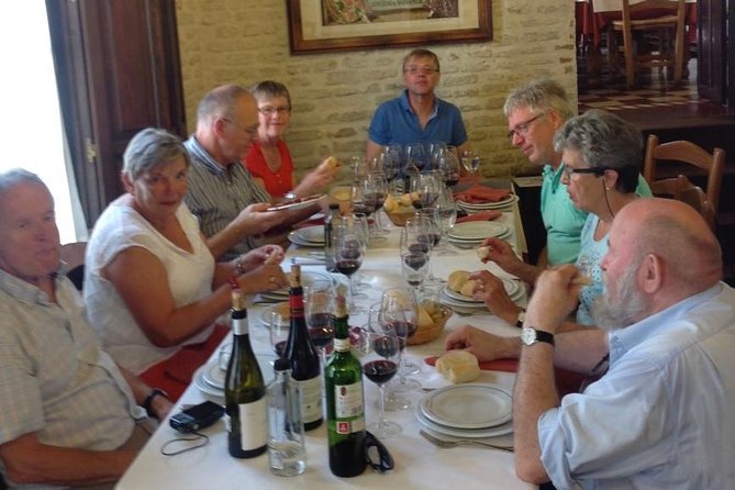 Private wine tasting meals at Seville's oldest tavern - El Rinconcillo’s upstairs dining room: historic setting, easy vibe