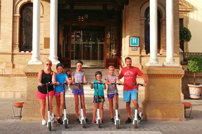Scooter tour in Seville - Safety and riding confidence: instruction plus optional helmet