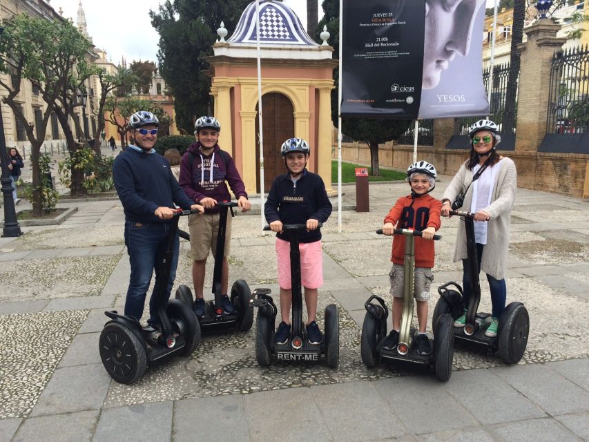 Seville: 1, 2 or 3 Hour Segway Tour - The 1-hour ride: Torre del Oro, María Luisa Park, Plaza de España
