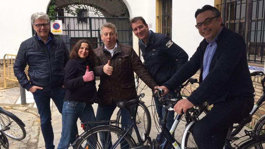 Seville: 2.5-Hour Private City Tour by Bike - Jardines de Murillo: the “breather” section