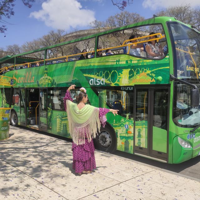 Seville: 2-Day Hop-on Hop-off Bus Ticket - The bus loop you’ll repeat: what each stop is best for
