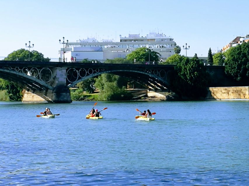 Seville: 2–Hour Guadalquivir River Kayaking Tour - Seville’s Golden Era on the water: trade, names, and why the river was restored