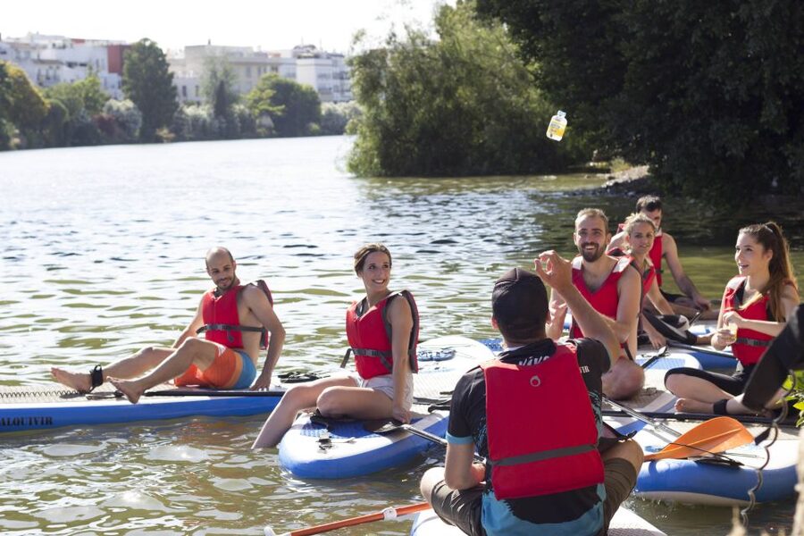 Seville: 2 Hour Paddle Surf Class - The River Route: Triana Bridge and Seville Sights From Water Level