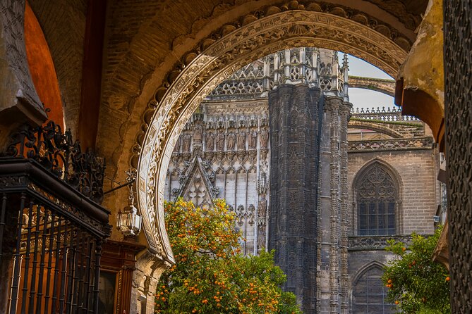 Seville Cathedral Tour - Torre Giralda: a former minaret turned bell tower, plus views
