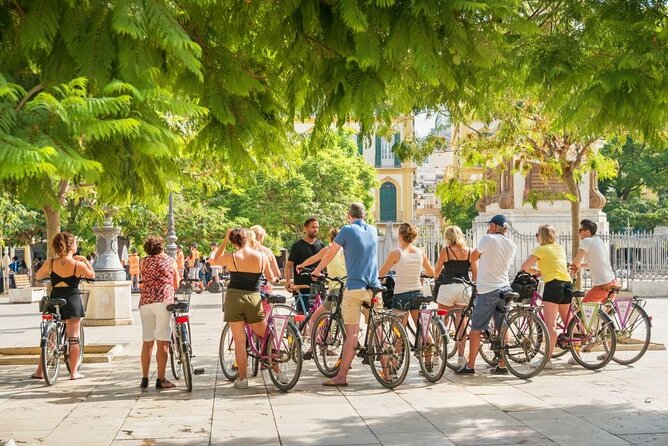 Seville City Bike Tour Top Seville Monuments - Plaza de España: The Photo Stop That Teaches You Form