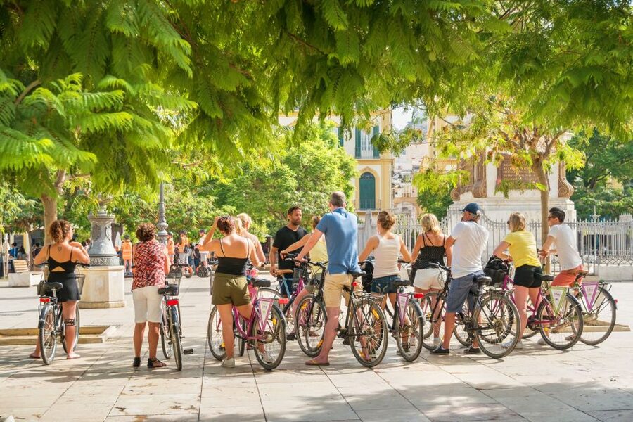 Seville City Bike Tour: Top Seville's Monuments - Getting rolling at Topsegway: helmets, safety, and first sights