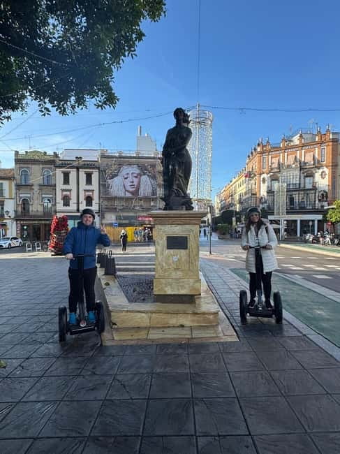 Seville: City Highlights Segway Tour with Guide - Plaza de España and María Luisa Gardens: The “Slow Down” Section