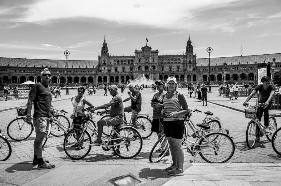 Seville: City Sightseeing and Local Culture Bike Tour - From San Telmo Palace to the Alcázar stops that matter