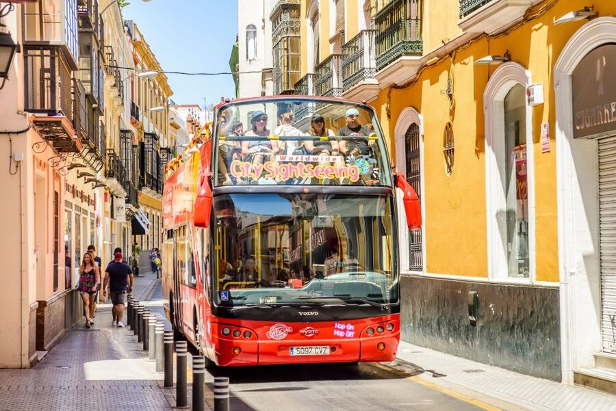 Seville: City Sightseeing Hop-On Hop-Off Bus Tour - Your hop-on hop-off ride: what each bus stop is good for