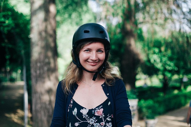 Seville City Tour 3 Hour Historical Segway Adventure - Enjoying the gardens and heading into Barrio Santa Cruz