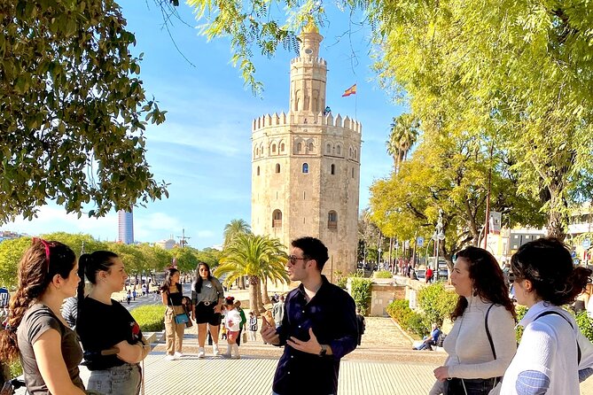 Seville City Walking Tour (Tip Based) - Plaza de España: exterior-only, but still worth the final photo stop
