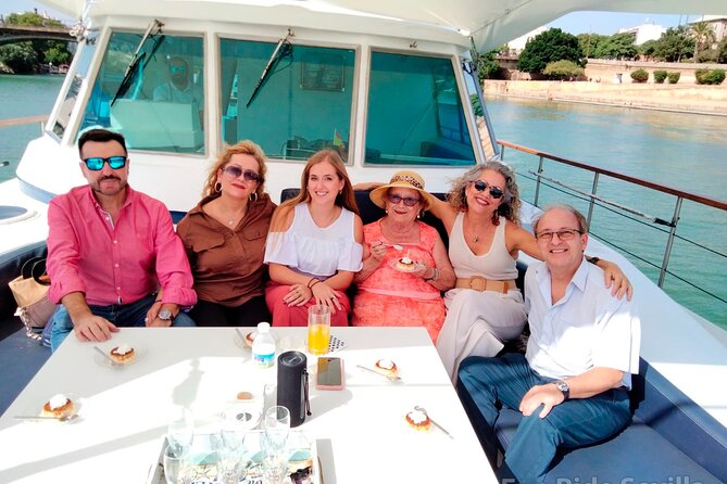 Seville: Cruise along the Guadalquivir River with appetizer - The included tapas drink: small and satisfying, not a meal
