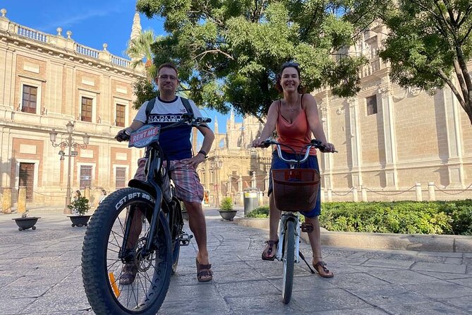 Seville ElectricBike Tour 2h | Explore Like a Local | Small Group - Stop at the Universitat de Sevilla: old tobacco factory with real atmosphere