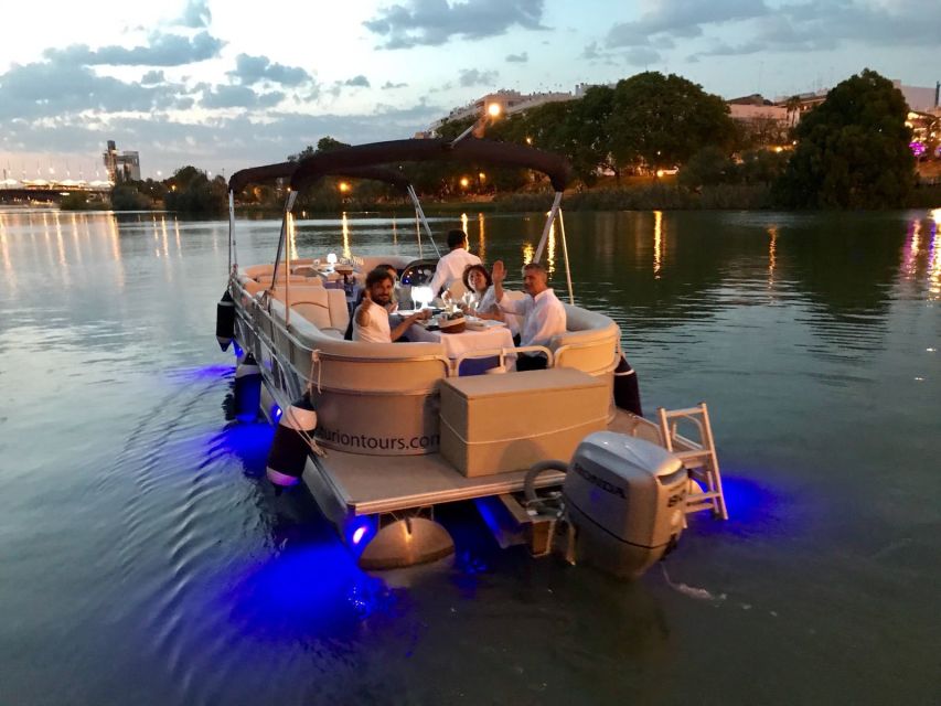 Seville: Exclusive River Boat Tour with Tapas - Price and value at about $41 for a one-hour cruise