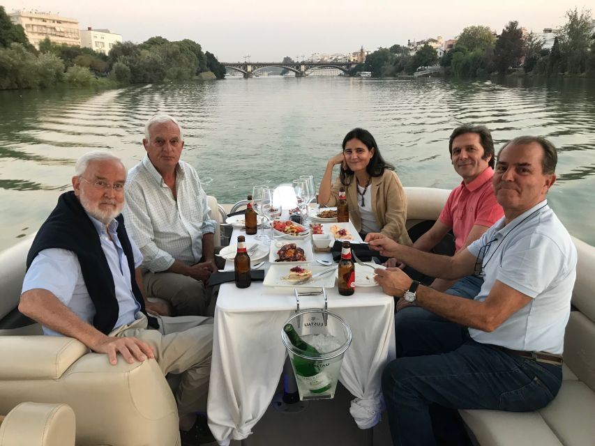 Seville: Exclusive River Boat Tour with Tapas - From La Maestranza to Torre del Oro: the historic sights in sequence