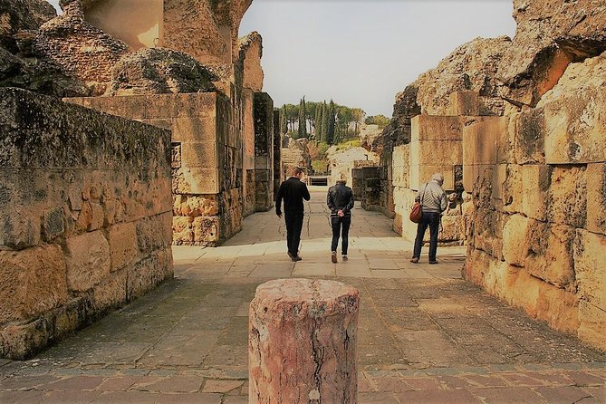 Seville: Games of Thrones and Roman Empire Italica Tour - Arriving at Conjunto Arqueológico de Itálica: the big picture first