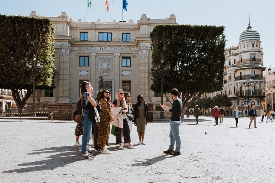 Seville: Guided Walking Tour with Optional Breakfast - Plaza de España as the Grand Finale: Big Space, Clear Memories
