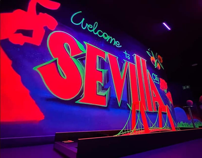 Seville: Indoor UV 18 hole Minigolf Experience - Daytime vs nighttime: picking the mood on purpose