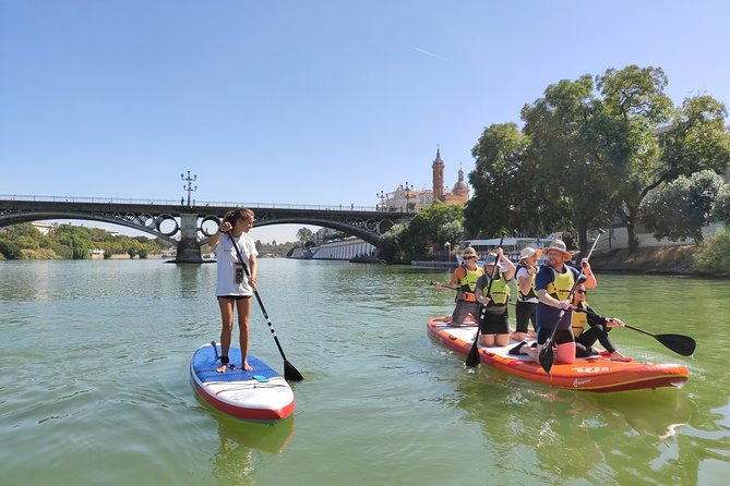 Seville: Paddle Surf on an XXL Board - Torre del Oro, Giralda, and Catedral: The Middle Segment That Feels Like a Moving Photo Spot