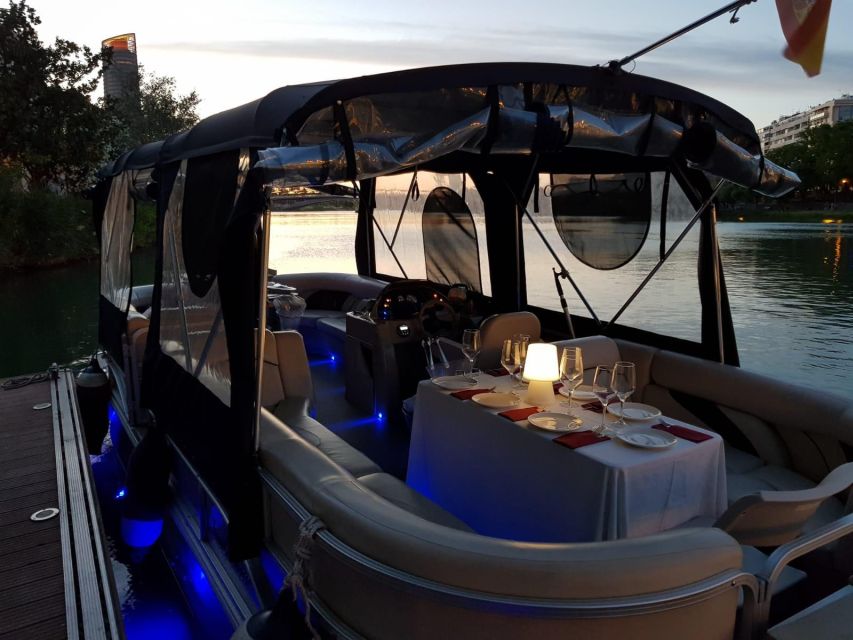 Seville: Private Boat Tour with Paella Lunch and Drinks - Your skipper is the real guide: monuments, history, and chosen music
