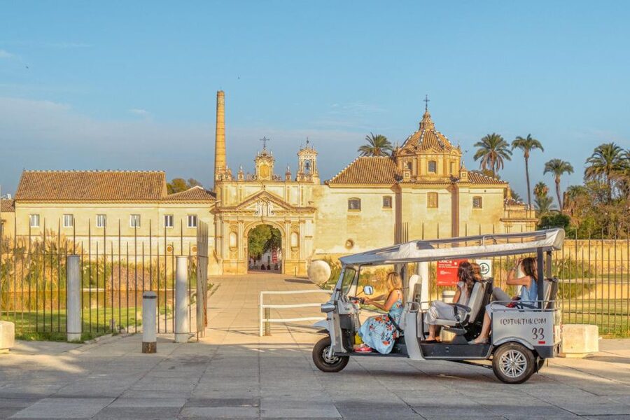 Seville: Private City Tour by Eco Tuk Tuk - Electric Tuk Tuk comfort starts at APK2 Arjona