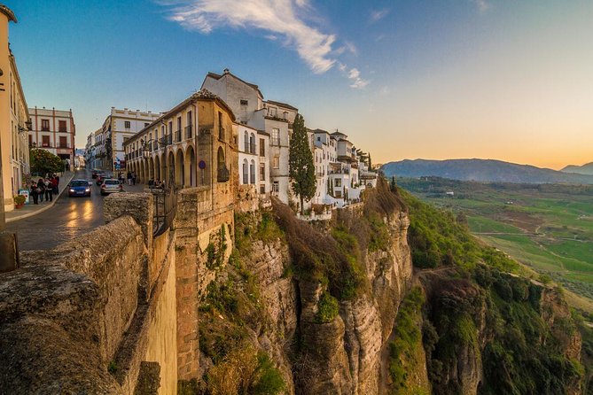 Seville Private Transfer to Granada with a Visit to Ronda - New Bridge and the gorge: big views in short time