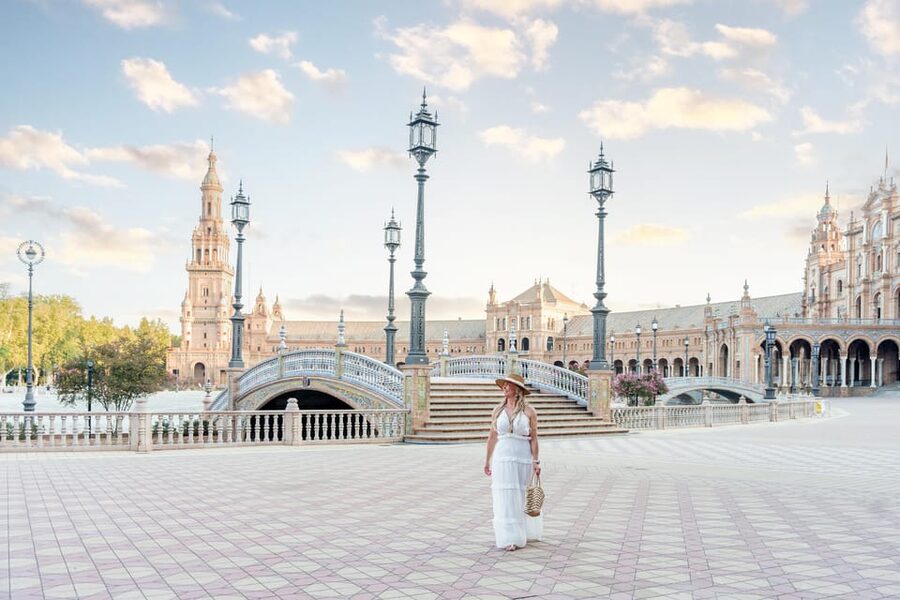 Seville: Professional Photoshoot - Parque de María Luisa: softer scenes in the final 15 minutes
