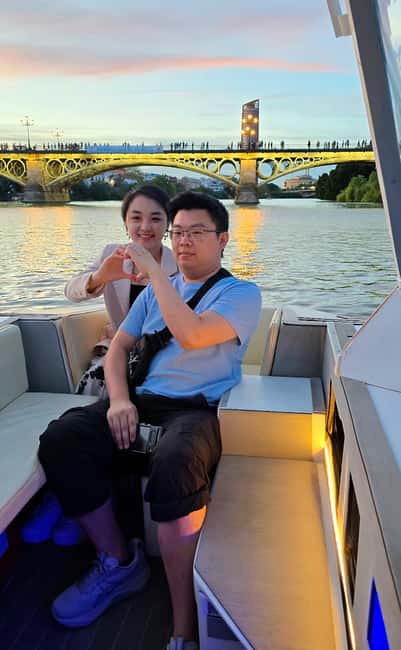 Seville: Sail the River. 100% private - Electric and quiet: the Guadalquivir experience without the usual river trade-offs