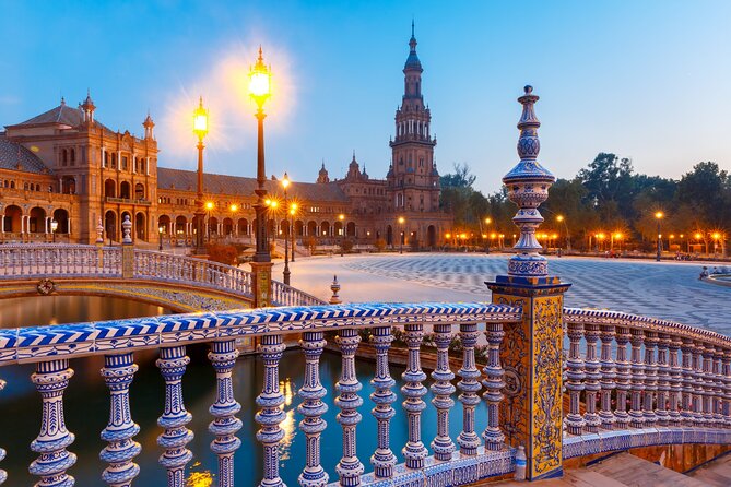 Seville Scavenger Hunt and Highlights Self Guided Audio Tour - Fuente de La Glorieta de San Diego and Parque de María Luisa: ending with space to breathe