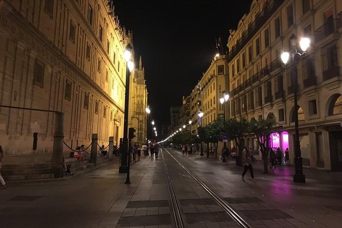 Seville Segway Night Experience - Plaza de España lighting and Parque de María Luisa: the classic night combo