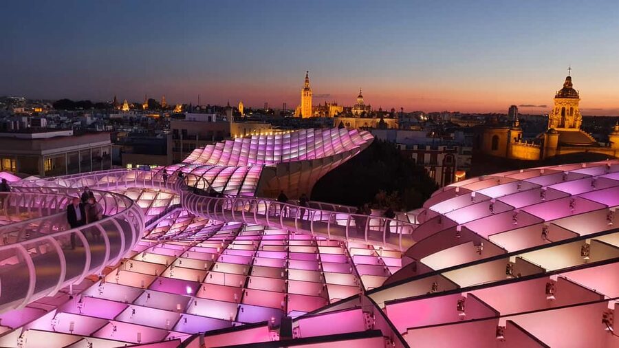 Seville: Setas de Sevilla Entry Ticket - Your ticket flow: Feeling Sevilla, the walk, and Aurora at night