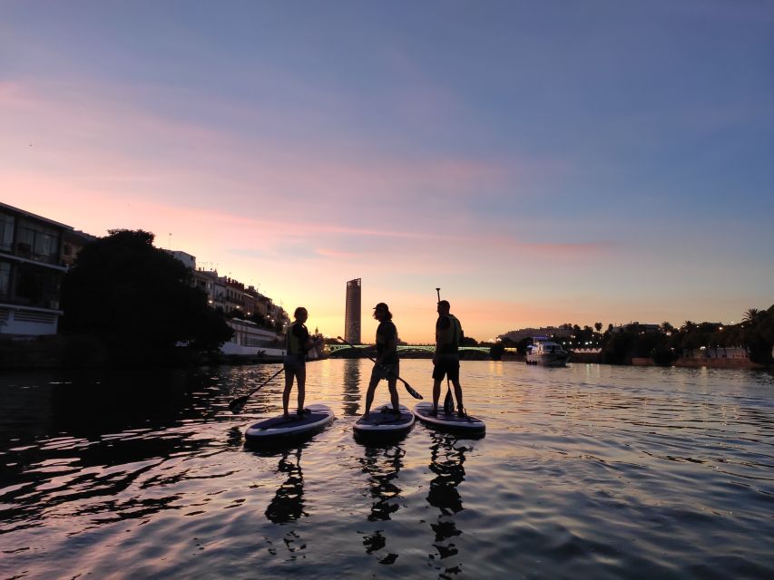 Seville: Sunset and Evening Paddle Boarding Tour - Triana at Dusk: Safety Briefing That Actually Helps