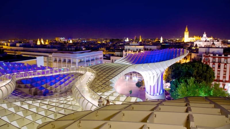Seville: Sunset Roof Top Walking Tour - Las Setas (Metrosol Parasol): Modern Seville at the End